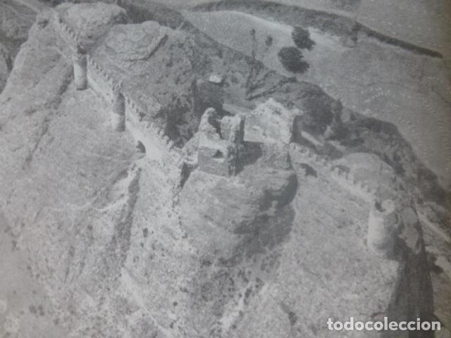 Old Documents: CLAVIJO LA RIOJA CASTILLO ANTIGUA LAMINA HUECOGRABADO A&Ntilde;OS 40