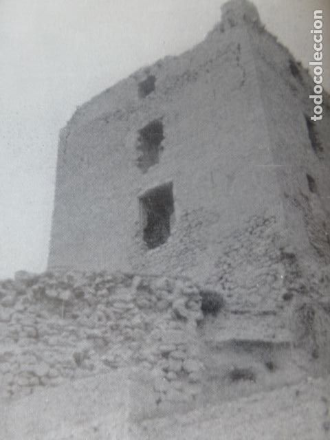 Documentos antiguos: JODAR JAEN CASTILLO ANTIGUA LAMINA HUECOGRABADO A&Ntilde;OS 40