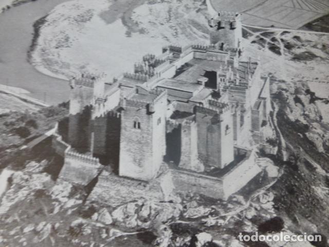 Documentos antiguos: ALMODOVAR DEL RIO CORDOBA CASTILLO ANTIGUA LAMINA HUECOGRABADO A&Ntilde;OS 40
