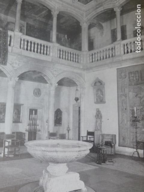 Alte Dokumente: VELEZ BLANCO ALMERIA CASTILLO ANTIGUA LAMINA HUECOGRABADO A&Ntilde;OS 40