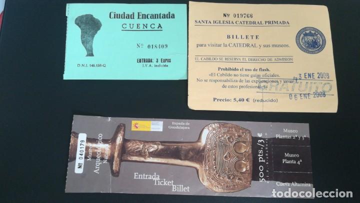 Documentos antiguos: 3 ENTRADA ESPA&Ntilde;A MONUMENTO MUSEO CATEDRAL - Foto 1