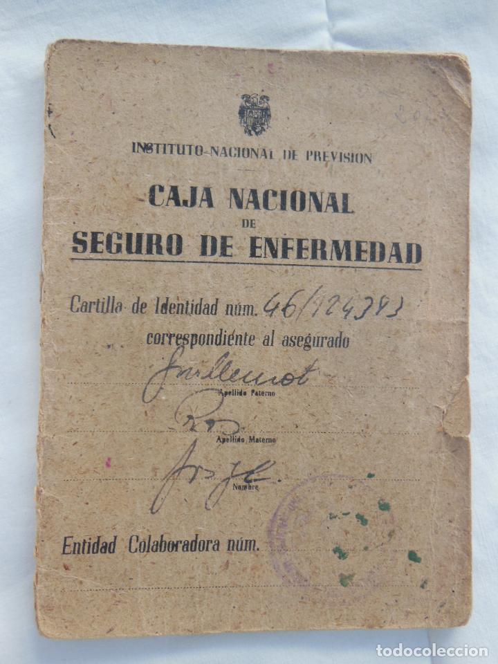 Documentos antiguos: CAJA NACIONAL DE SEGURO DE ENFERMEDAD. 1944. INSTITUTO NACIONAL DE PREVISI&Oacute;N