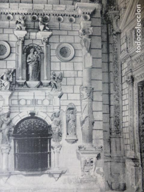 Documentos antiguos: CUENCA CATEDRAL ANTIGUA LAMINA HUECOGRABADO - Foto 1