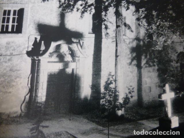 Alte Dokumente: CUENCA ATRIO DE LOS DESCALZOS ANTIGUA LAMINA HUECOGRABADO