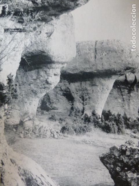 Documentos antiguos: CUENCA CIUDAD ENCANTADA ANTIGUA LAMINA HUECOGRABADO - Foto 1