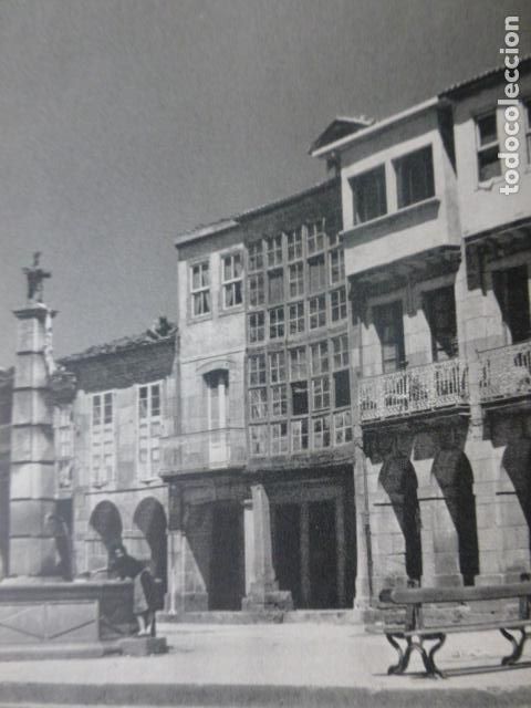 Alte Dokumente: CELANOVA ORENSE PLAZA ANTIGUA LAMINA HUECOGRABADO