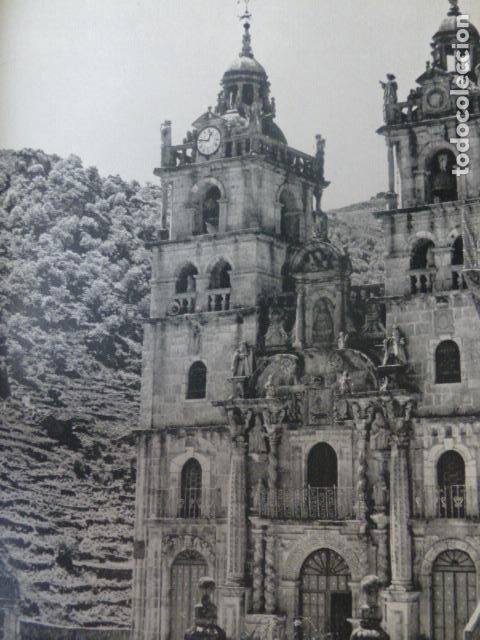 Documentos antigos: SANTUARIO DE LAS ERMITAS ORENSE ANTIGUA LAMINA HUECOGRABADO