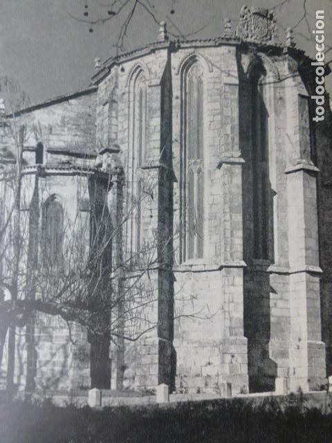 Documentos antigos: RIBADAVIA ORENSE ABSIDE DE SANTO DOMINGO ANTIGUA LAMINA HUECOGRABADO