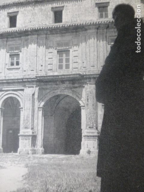 Documentos antigos: OSERA ORENSE MONASTERIO ANTIGUA LAMINA HUECOGRABADO
