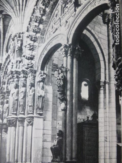 Documentos antigos: ORENSE CATEDRAL ANTIGUA LAMINA HUECOGRABADO