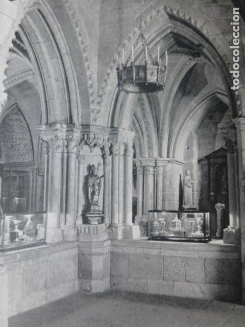 Alte Dokumente: ORENSE MUSEO DE LA CATEDRAL ANTIGUA LAMINA HUECOGRABADO