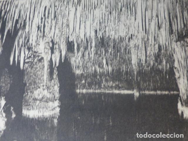 Documentos antiguos: CUEVAS DEL DRACH MALLORCA ANTIGUO HUECOGRABADO A&Ntilde;OS 20