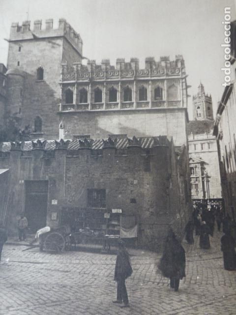 Documentos antiguos: VALENCIA LA LONJA ANTIGUO HUECOGRABADO A&Ntilde;OS 20