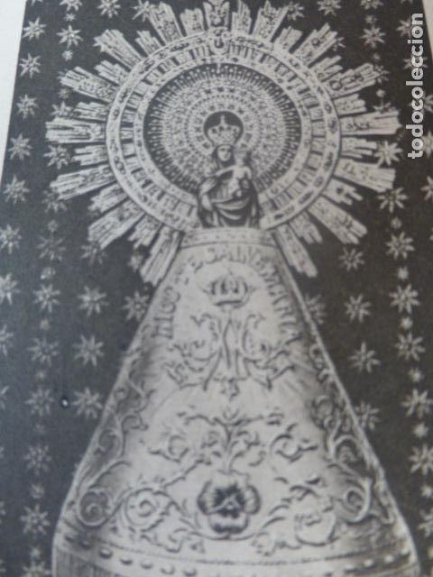 Documentos antiguos: ZARAGOZA NUESTRA SE&Ntilde;ORA DEL PILAR ANTIGUO HUECOGRABADO A&Ntilde;OS 20