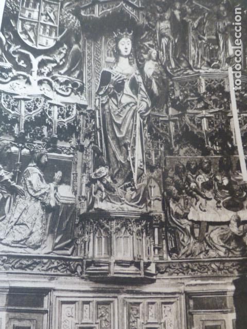 Documents Anciens: BURGOS CARTUJA DE MIRAFLORES ANTIGUO HUECOGRABADO A&Ntilde;OS 20