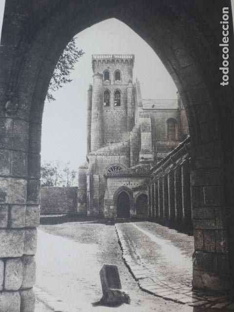Documentos antiguos: BURGOS MONASTERIO DE LAS HUELGAS ANTIGUO HUECOGRABADO A&Ntilde;OS 20