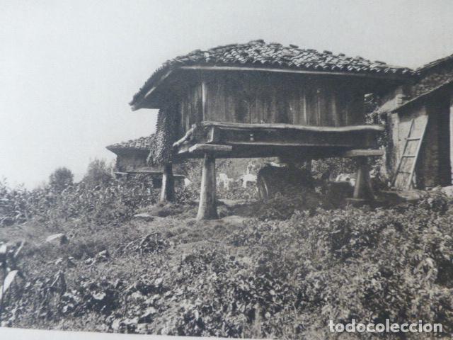 Documentos antiguos: ASTURIAS UN HORREO ANTIGUO HUECOGRABADO A&Ntilde;OS 20