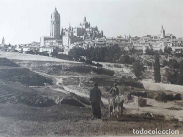Documentos antiguos: SEGOVIA VISTA ANTIGUO HUECOGRABADO A&Ntilde;OS 20