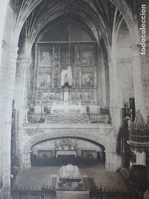 Documentos antiguos: AVILA SANTO TOMAS ANTIGUO HUECOGRABADO A&Ntilde;OS 20