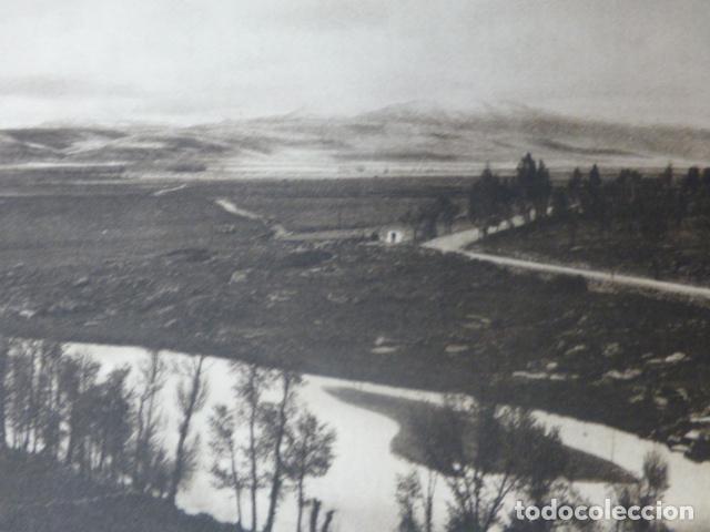Documentos antiguos: AVILA RIO ADAJA ANTIGUO HUECOGRABADO A&Ntilde;OS 20