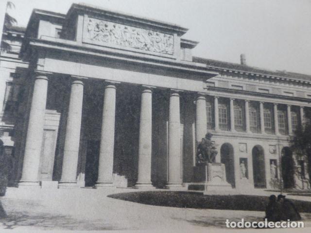 Documentos antiguos: MADRID MUSEO DEL PRADO ANTIGUO HUECOGRABADO A&Ntilde;OS 20