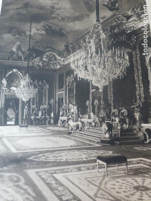 Documentos antiguos: MADRID PALACIO REAL ANTIGUO HUECOGRABADO A&Ntilde;OS 20