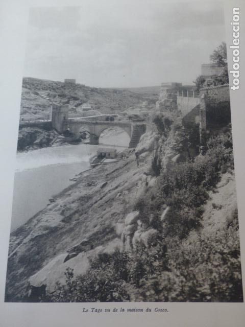 Documentos antiguos: TOLEDO RIO TAJO ANTIGUO HUECOGRABADO A&Ntilde;OS 20