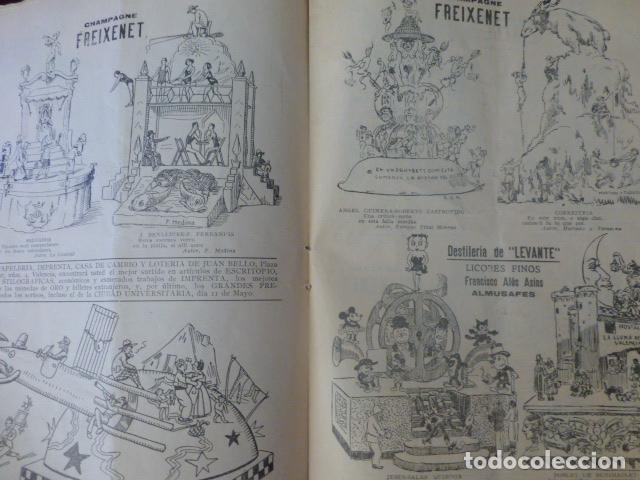 Documentos antiguos: VALENCIA EL FALLERO REVISTA FALLAS 1935 - Foto 2