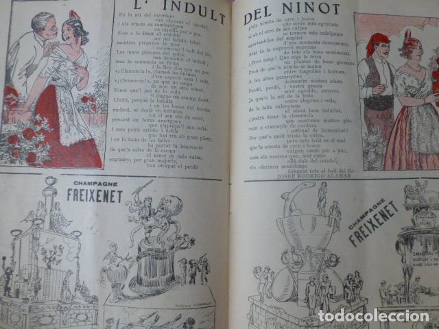 Documentos antiguos: VALENCIA EL FALLERO REVISTA FALLAS 1935 - Foto 3