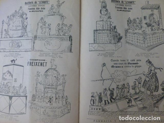 Documentos antiguos: VALENCIA EL FALLERO REVISTA FALLAS 1935 - Foto 4