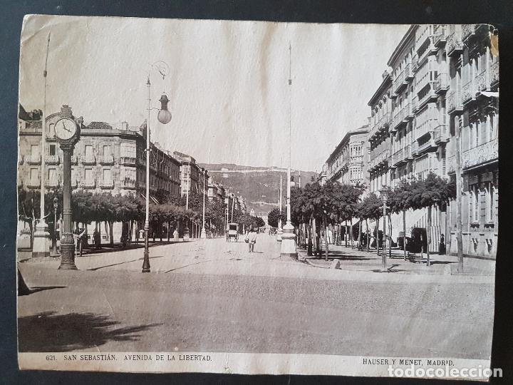 Old Documents: SAN SEBASTIAN AVENIDA DE LA LIBERTAD HAUSER Y MENET