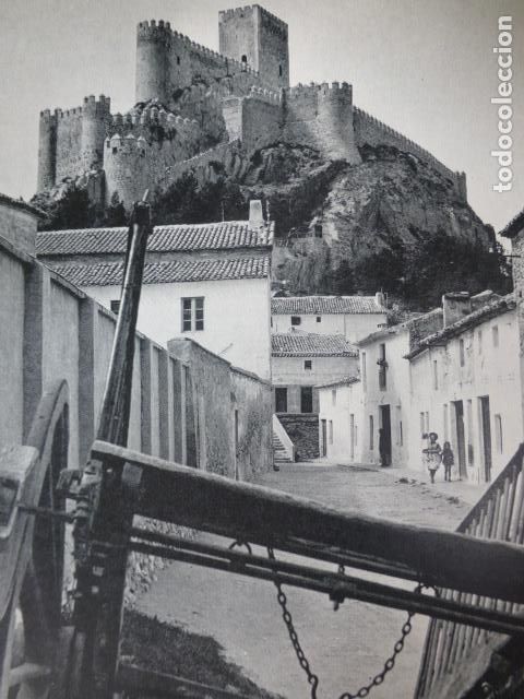 Old Documents: ALMANSA ALBACETE CALLE Y CASTILLO ANTIGUO HUECOGRABADO