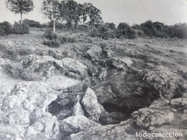 Documenti antichi: MONTESINOS ALBACETE LA CUEVA ANTIGUO HUECOGRABADO