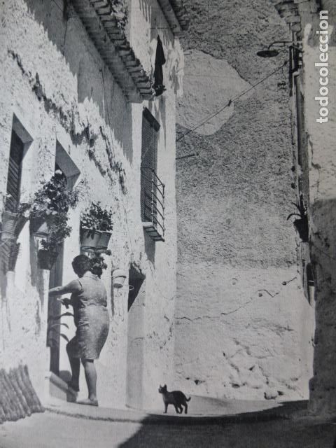 Documenti antichi: FEREZ ALBACETE UNA CALLE ANTIGUO HUECOGRABADO