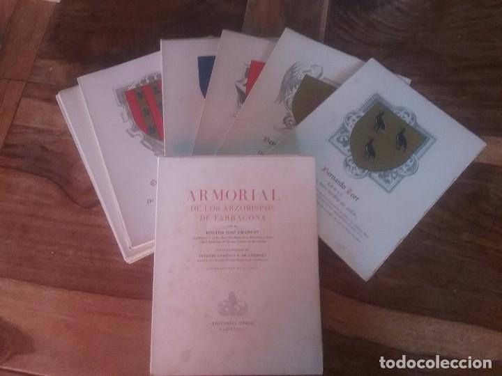 Documentos antiguos: Armorial de los Arzobispos de Tarragona - Foto 1