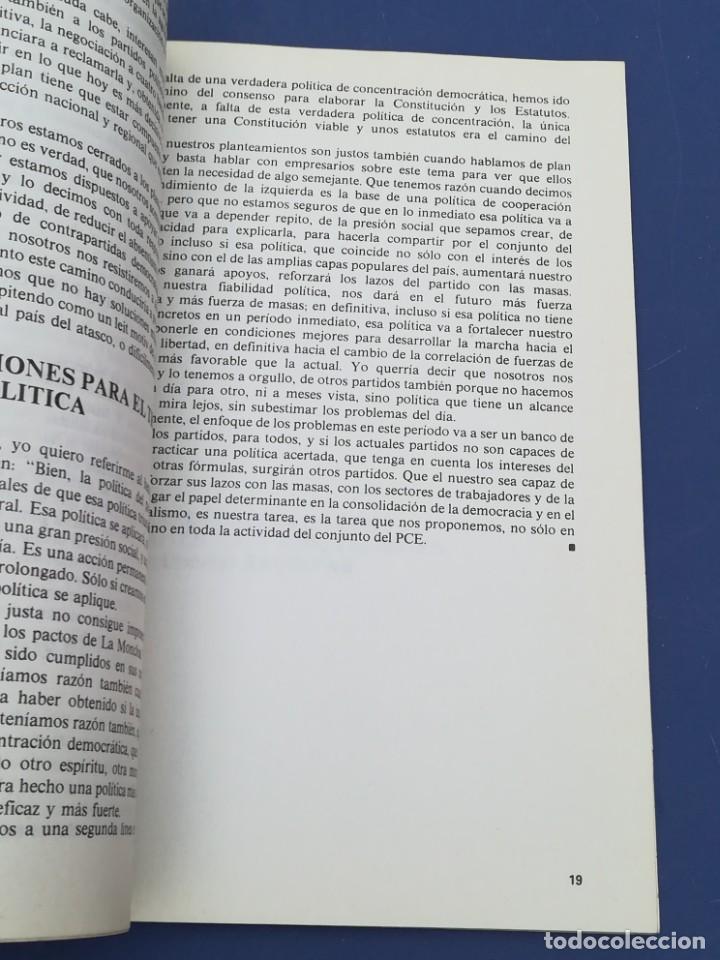 Documentos antiguos: CUADERNILLO PARTIDO COMUNISTA DE ESPA&Ntilde;A - PLENO DEL COMIT&Eacute; CENTRAL 1979 - Foto 4