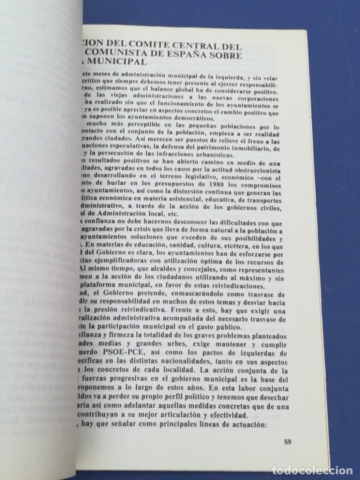 Documentos antiguos: CUADERNILLO PARTIDO COMUNISTA DE ESPA&Ntilde;A - PLENO DEL COMIT&Eacute; CENTRAL 1979 - Foto 5