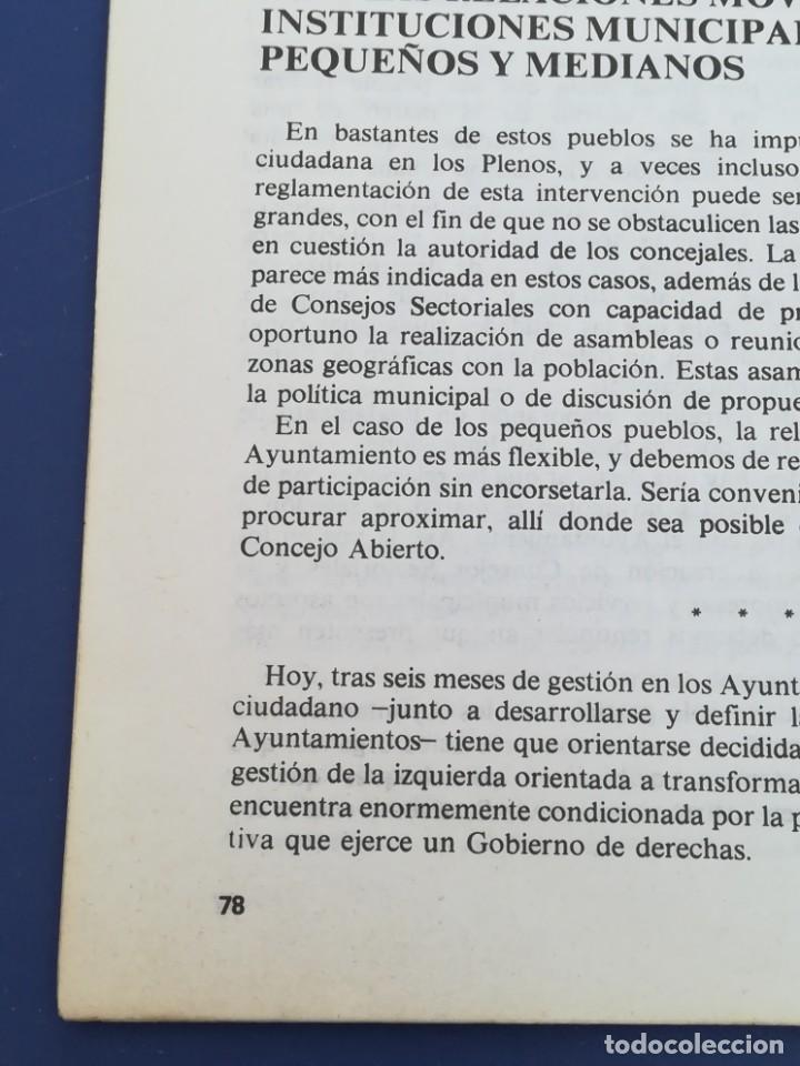 Documentos antiguos: CUADERNILLO PARTIDO COMUNISTA DE ESPA&Ntilde;A - PLENO DEL COMIT&Eacute; CENTRAL 1979 - Foto 10