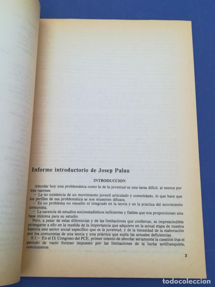 Documentos antiguos: CUADERNILLO SEMINARIO UJCE DEL PARTIDO COMUNISTA DE ESPA&Ntilde;A - Foto 7
