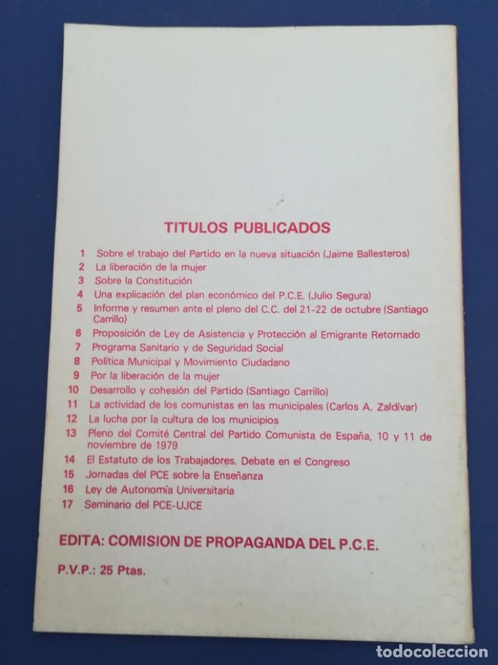Documentos antiguos: CUADERNILLO SEMINARIO UJCE DEL PARTIDO COMUNISTA DE ESPA&Ntilde;A - Foto 11