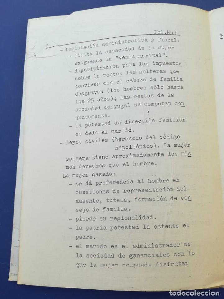 Documentos antiguos: CUADERNILLO PARTIDO COMUNISTA DE ESPA&Ntilde;A - EL PROBLEMA DE LA MUJER - &Eacute;POCA TRANSICI&Oacute;N - Foto 4
