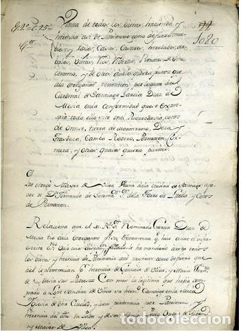 Documentos antiguos: DOCUMENTO MANUSCRITO. 1566 - Foto 1