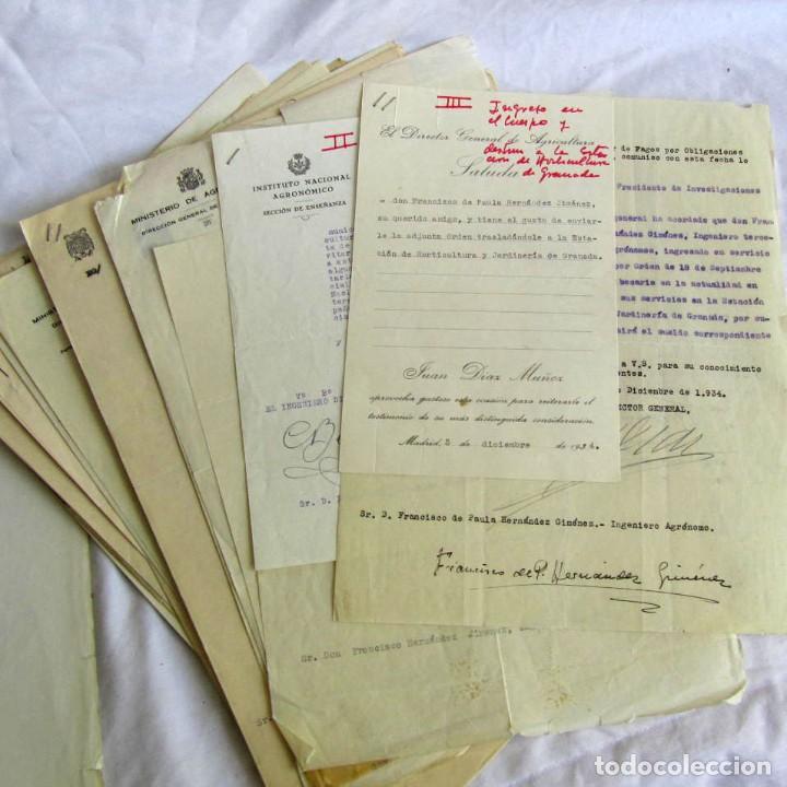 Documentos antiguos: Documentos de Ingeniero Agr&oacute;nomo 1934-1963 - Foto 1