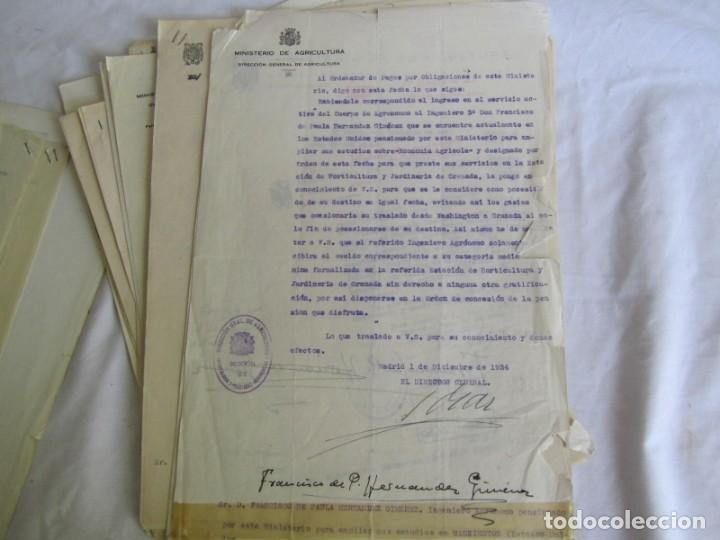 Documentos antiguos: Documentos de Ingeniero Agr&oacute;nomo 1934-1963 - Foto 7
