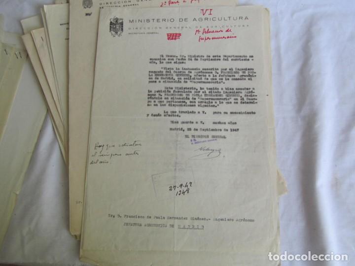 Documentos antiguos: Documentos de Ingeniero Agr&oacute;nomo 1934-1963 - Foto 11