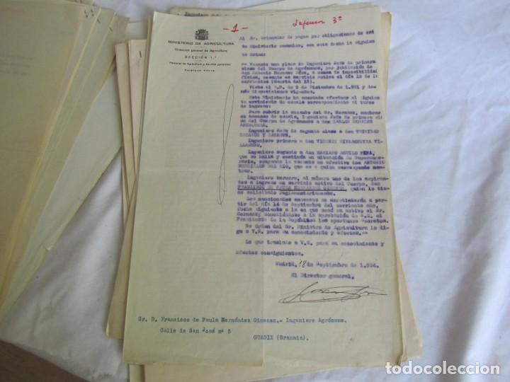 Documentos antiguos: Documentos de Ingeniero Agr&oacute;nomo 1934-1963 - Foto 20