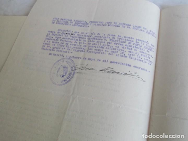 Documentos antiguos: Documentos de Ingeniero Agr&oacute;nomo 1934-1963 - Foto 37