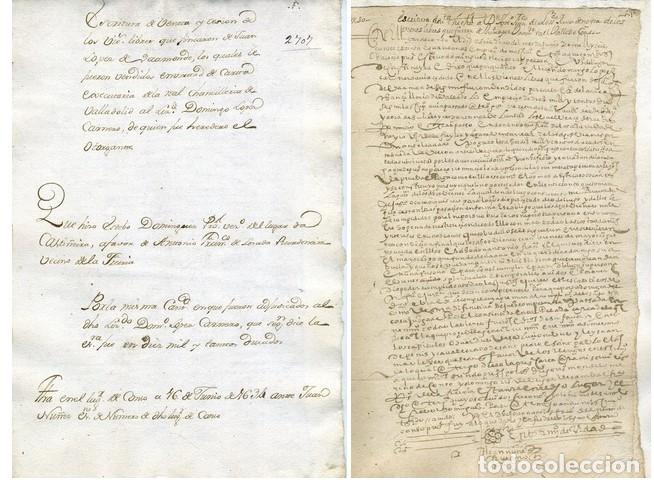 Documentos antiguos: ESCRITURA DE VENTA Y CESION. 1634. - Foto 1