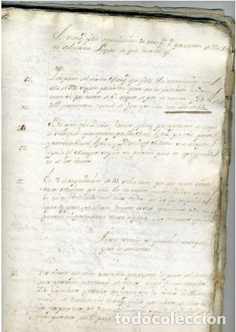 Documentos antiguos: MEMORIAL AJUSTADO DE PLEITO. 1742 - Foto 2