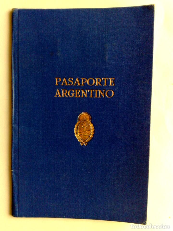 Pasaporte Argentino Expedido 1939 Por El Consul Vendido En Subasta   215973135 Tcimg 60425C1A 